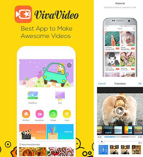Кроме программы Easy answer для Андроид, можно бесплатно скачать Viva video на Андроид телефон или планшет.