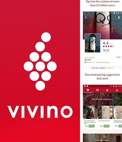Крім програми Laconia Shuffle для Андроїд, можна безкоштовно скачати Vivino - Wine scanner на Андроїд телефон або планшет.