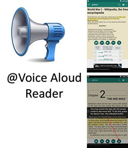 Neben dem Programm Proverbs and sayings für Android kann kostenlos Voice aloud reader für Android-Smartphones oder Tablets heruntergeladen werden.