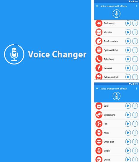 Télécharger gratuitement Changeur de voix pour Android. Application sur les portables et les tablettes.