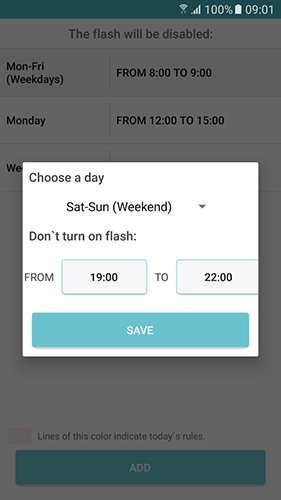 Flash on call app for Android, download programs for phones and tablets for free.