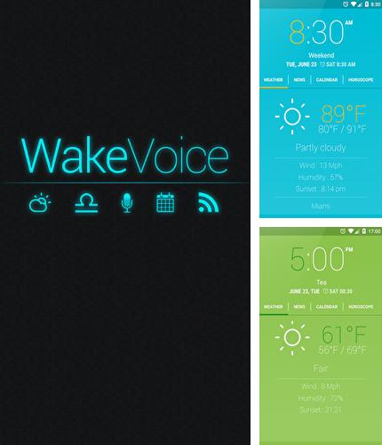 Descargar gratis WakeVoice: Vocal Alarm Clock para Android. Apps para teléfonos y tabletas.