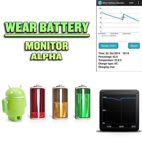 Бесплатно скачать программу Wear battery monitor alpha на Андроид телефоны и планшеты.