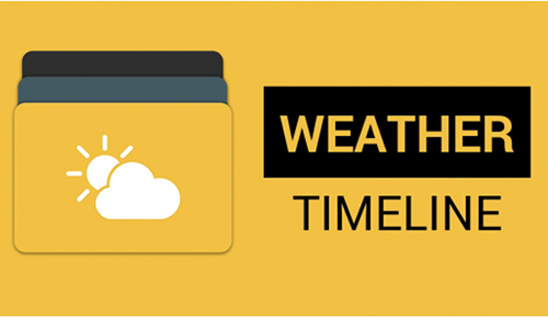 Laden Sie kostenlos Wetter Timeline für Android Herunter. App für Smartphones und Tablets.
