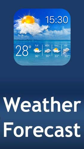 Laden Sie kostenlos Wettervorhersage für Android Herunter. App für Smartphones und Tablets.