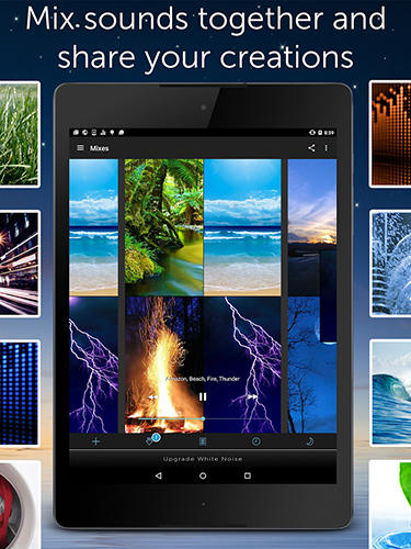 Безкоштовно скачати White noise на Андроїд. Програми на телефони та планшети.