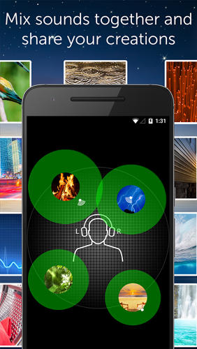 White Noise的Android应用，下载程序的手机和平板电脑是免费的。
