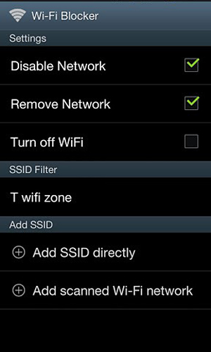 Descargar gratis Wi-fi blocker para Android. Programas para teléfonos y tabletas.