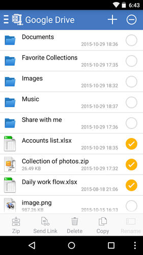 Application WinZip pour Android, télécharger gratuitement des programmes pour les tablettes et les portables.