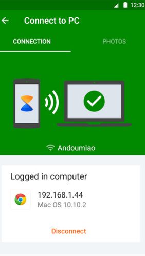 アンドロイドの携帯電話やタブレット用のプログラムX-plore file manager のスクリーンショット。