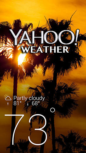 Baixar grátis Yahoo weather apk para Android. Aplicativos para celulares e tablets.