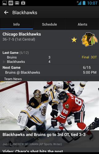 Yahoo! Sportacular app for Android, download programs for phones and tablets for free.