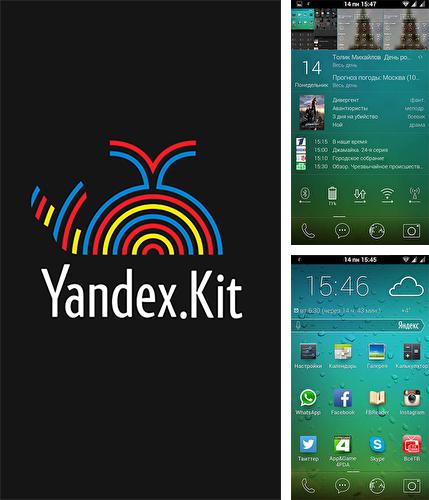 Outre le programme Voice aloud reader pour Android vous pouvez gratuitement télécharger Yandex.Kit sur le portable ou la tablette Android.