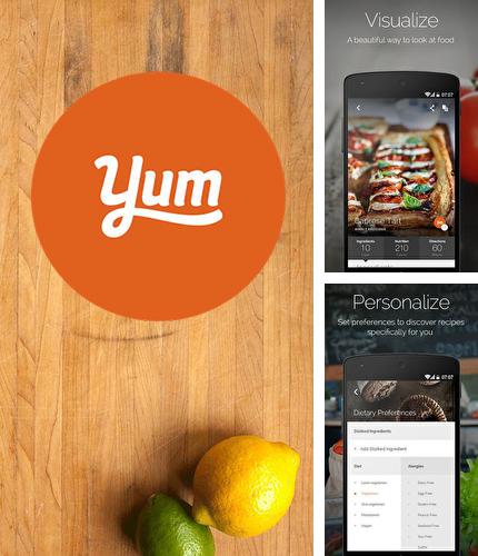 Крім програми TouchPal X для Андроїд, можна безкоштовно скачати Yummly: Recipes & Shopping list на Андроїд телефон або планшет.