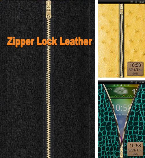 Descargar gratis Zipper Lock Leather para Android. Apps para teléfonos y tabletas.