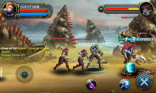 Blood and blade: capturas de pantalla del juego para Android. Jugabilidad Sangre y cuchilla . Capturas de pantalla de Blood and blade para tabletas y teléfonos Android.