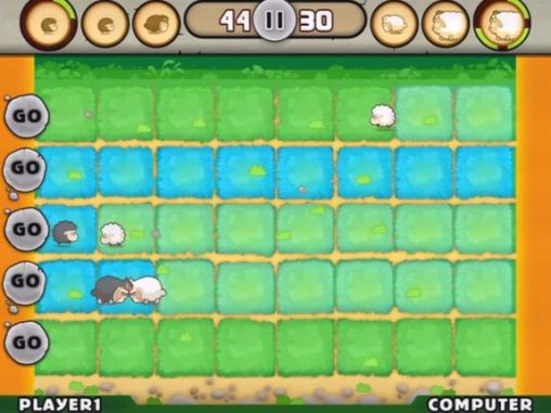 Jouer à Bump sheep pour Android. Téléchargement gratuit de Choc des moutons .