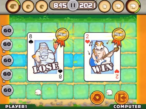 Bump sheep - Écrans du jeu Android. Gameplay Choc des moutons . Écrans de Bump sheep pour tablette et téléphone Android.