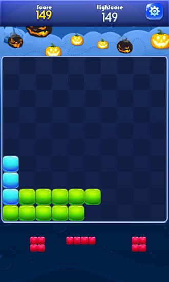Candy block puzzle: Halloween скриншот 2