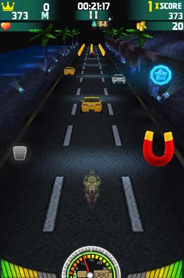 Скріншот гри Extreme moto game 3D: Fast Racing на Андроїд планшет і телефон.