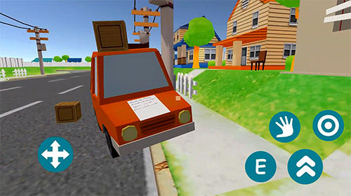Granny versus neighbor: capturas de pantalla del juego para Android. Jugabilidad Abuela contra vecino. Capturas de pantalla de Granny versus neighbor para tabletas y teléfonos Android.