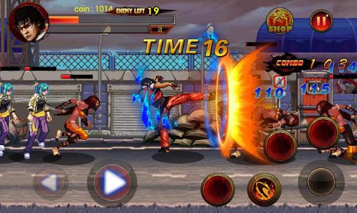 キング・オブ・カンフー:ストリート・コンバット用 Android 無料ゲームをダウンロードします。 タブレットおよび携帯電話用のフルバージョンの Android APK アプリKing of kungfu: Street combatを取得します。