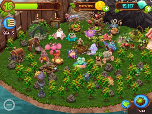 My singing monsters: Dawn of fire screenshot 1