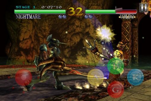 Soulcalibur - Écrans du jeu Android. Gameplay Le Soulcalibur. Écrans de Soulcalibur pour tablette et téléphone Android.