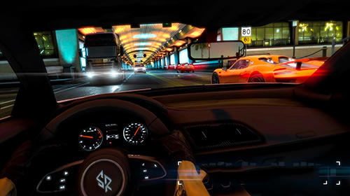 SR: Street racing: capturas de pantalla del juego para Android. Jugabilidad Carreras callejeras . Capturas de pantalla de SR: Street racing para tabletas y teléfonos Android.