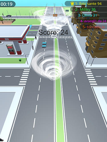 Storm.io: Tornado fight für Android spielen. Spiel Storm.io: Tornado-Kampf kostenloser Download.