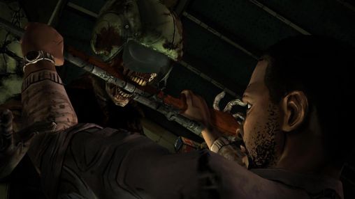 The walking dead: Season one - Android-Game Screenshots. Spielszene The Walking Dead: Stafel 1. Screenshots von The walking dead: Season one für Android-Tablet, Smartphone.