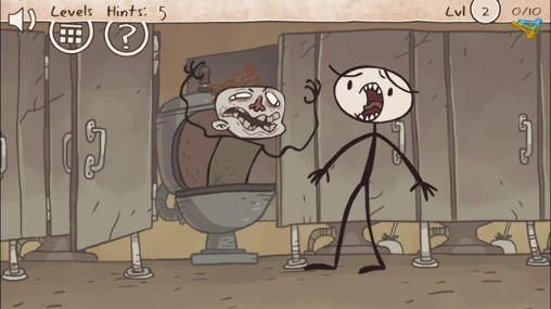 Kostenloses Android-Game Troll Face Quest: Unglücklich. Vollversion der Android-apk-App Hirschjäger: Die Troll face quest: Unlucky für Tablets und Telefone.