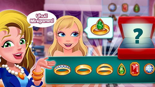 Kostenloses Android-Game Hochzeitssalon Dash: Brautsimulator. Vollversion der Android-apk-App Hirschjäger: Die Wedding salon dash: Bridal shop simulator für Tablets und Telefone.
