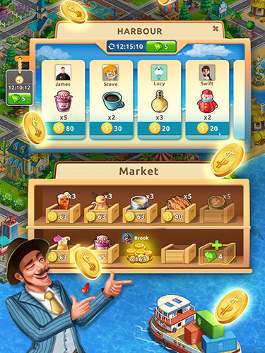 Wonderful island: capturas de pantalla del juego para Android. Jugabilidad Isla maravillosa. Capturas de pantalla de Wonderful island para tabletas y teléfonos Android.