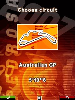 Скачать бесплатную игру для мобильного телефона: Pedrosa GP 2007 - скачать мобильные игры бесплатно.