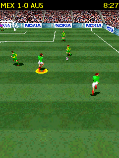 Java игра Soccer 3D на телефон, скачать бесплатно вы также можете любые другие мобильные игры.