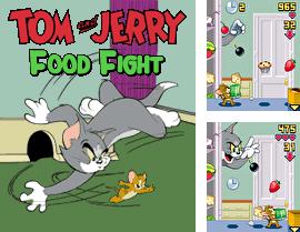 tom and jerry food fight
