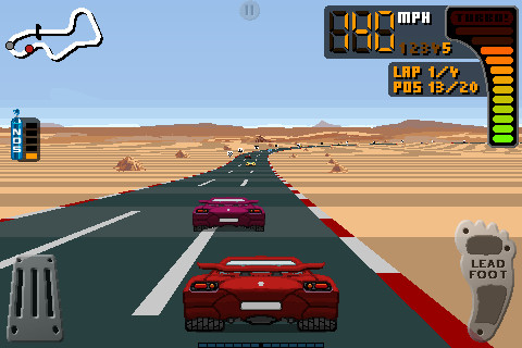 Kostenloser Download von 8 Bit Rally für iPhone, iPad und iPod.