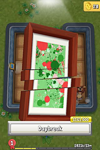 Bears vs. art - iPhone-Game Screenshots. Spielszene Bären gegen Kunst. Screenshots vom Spiel Bears vs. art für iPhone, iPad oder iPod.