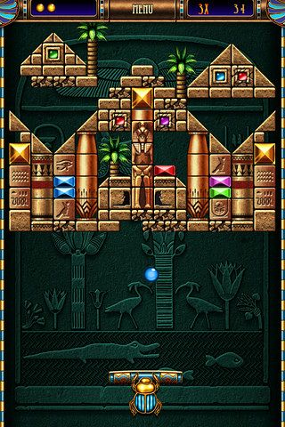 Игра Blocks of pyramid breaker для iPhone