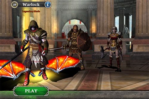 Blood and glory: Immortals - iPhone-Game Screenshots. Spielszene Blut und Ehre: Unsterblich. Screenshots vom Spiel Blood and glory: Immortals für iPhone, iPad oder iPod.