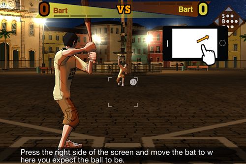 Kostenloser Download von Freestyle baseball für iPhone, iPad und iPod.