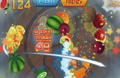 Игра Fruit Ninja для iPhone