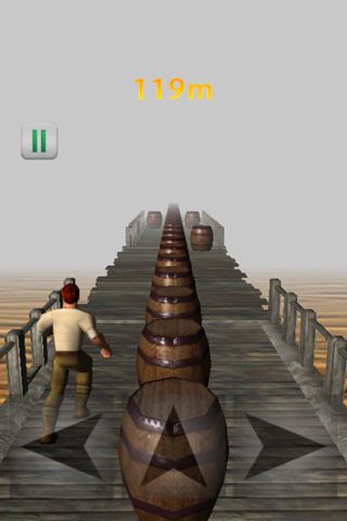 Игра Infinity running для iPhone