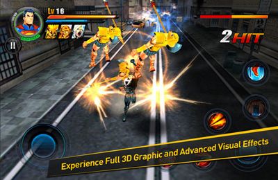 JUSTICE LEAGUE : Earth's Final Defense - iPhone-Game Screenshots. Spielszene LIGA der GERECHTIGKEIT : Letzte Verteidigung der Erde. Screenshots vom Spiel JUSTICE LEAGUE : Earth's Final Defense für iPhone, iPad oder iPod.