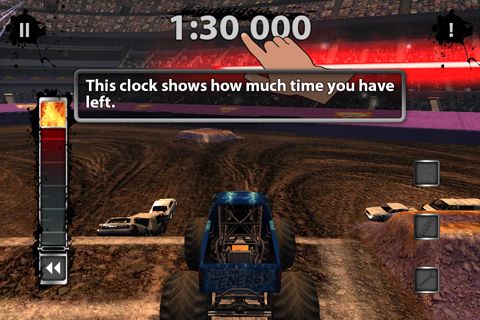 Скачать игру Monster jam game для iPad.