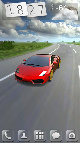 3D Car - бесплатно скачать живые обои на Андроид телефон или планшет.