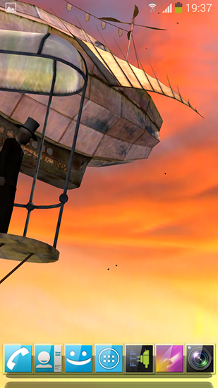 Screenshots of the 3D Steampunk travel pro for Android tablet, phone.