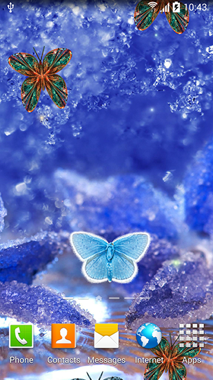 Abstract butterflies für Android spielen. Live Wallpaper Abstrakte Schmetterlinge kostenloser Download.