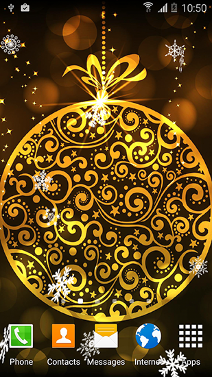Abstract: Christmas für Android spielen. Live Wallpaper Abstrakt: Weihnachten kostenloser Download.